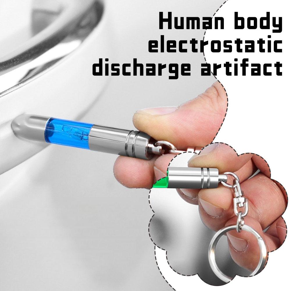 Fishing Rod Travel - 帯電防止ロッド静電気放電器ポータブル帯電防止キーホルダー静電気除去器人体用カーサプライ品
