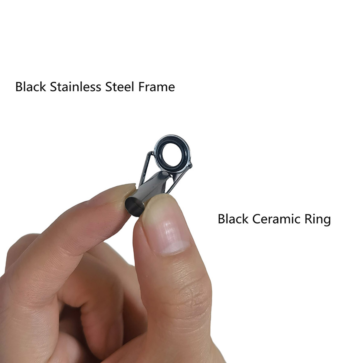ステンレス鋼製釣り竿ガイドリング 磁器製リング8個 DIY釣 - Fishing Rod Tip Replacement のレビューと価格