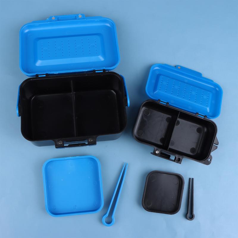 旅行用釣りルアー収納ボックス ポータブル餌とフックオーガナイ - Fishing Rod Case のレビューと価格