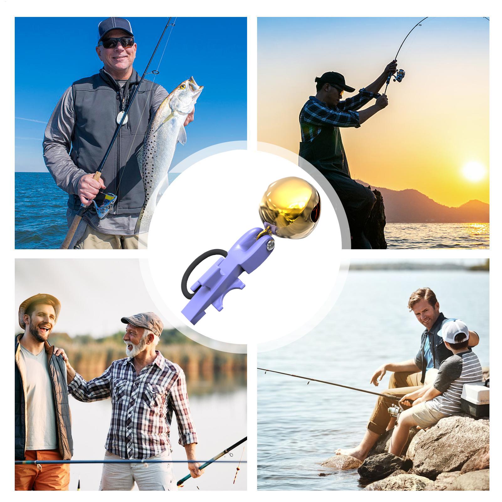 3個入り釣り用バイトアラームベル ロッドクリップ 釣り用品  - Fishing Rod Ice のレビューと価格